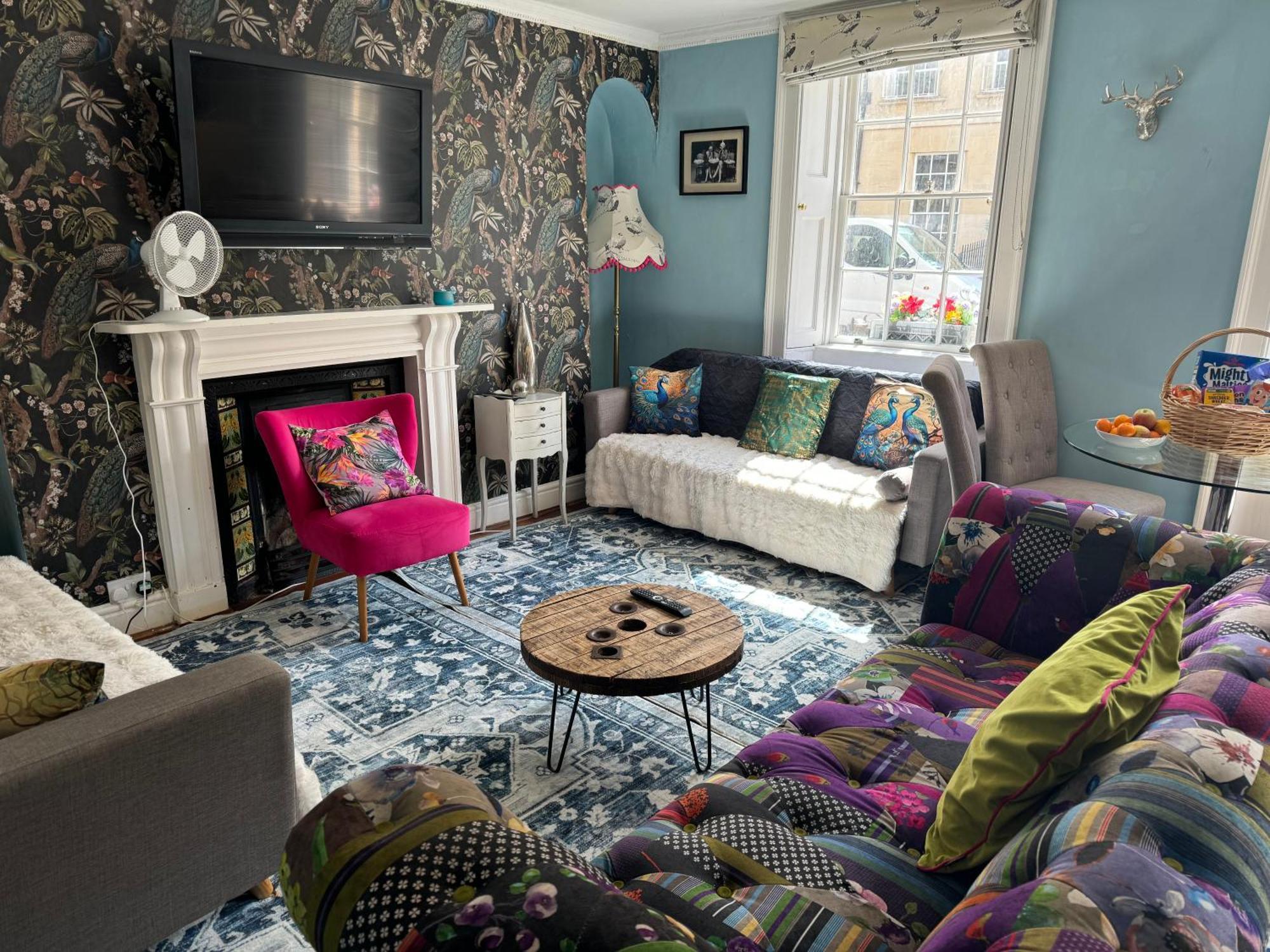 City Centre - Rivers Street, Quiet 2 Bed Ground Floor Georgian Garden Apartment Bath Bagian luar foto